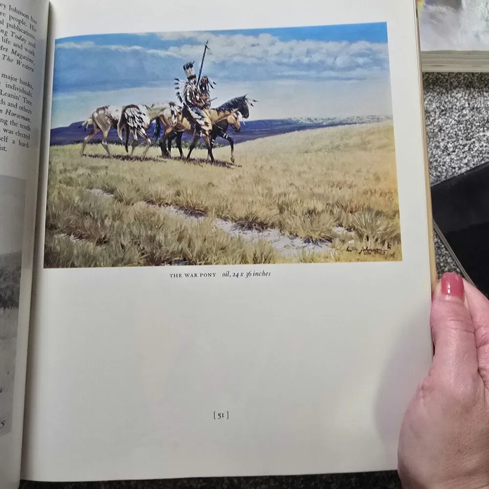1976 Vintage Cowboy Artists Of America Howard 1st Edition